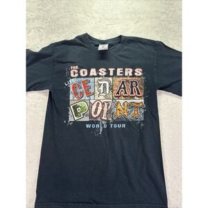 The Coasters Live At Cedar Point World Tour T-Shirt Mens Small Blue